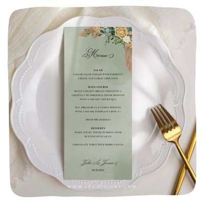 MENU MARIAGE DEBESIS