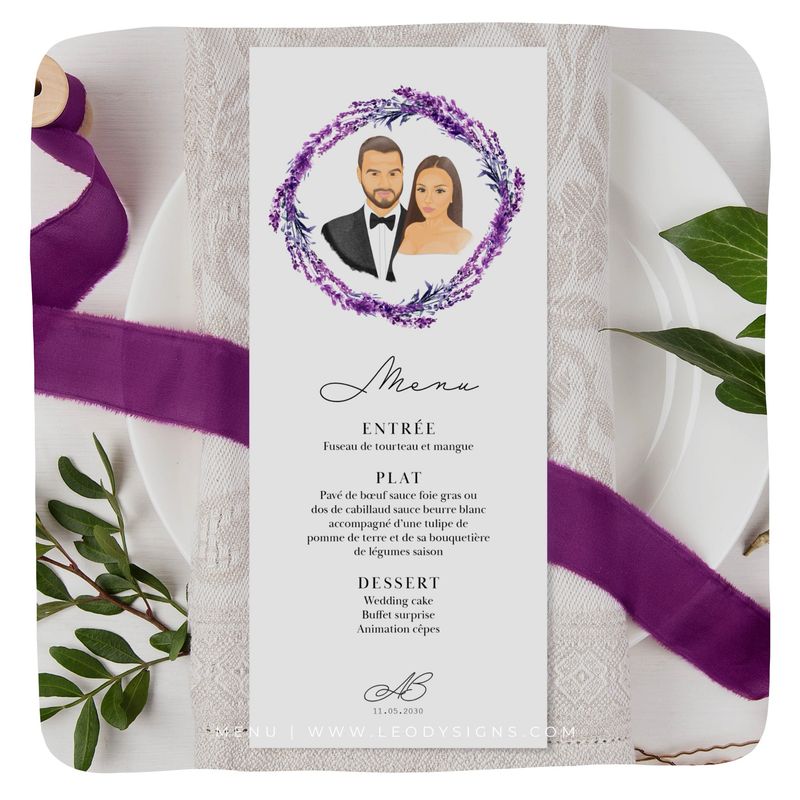 MENU MARIAGE GENNA