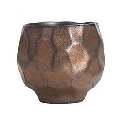 278103.3 Чашка "Бронзовый век" в подар.коробке h=6,5см, d=6см, 125 мл, керамика  коричневый