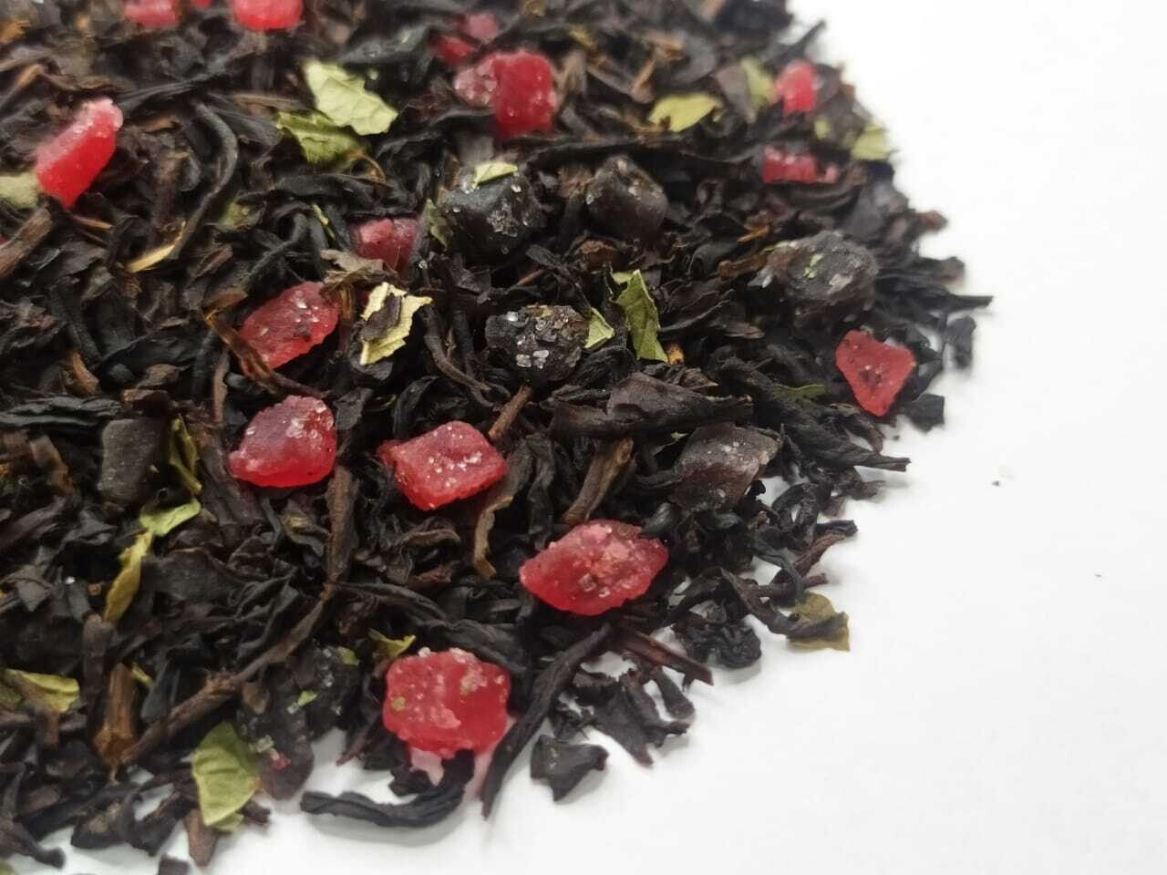 7797D Чай черный ароматизированный БАЗОВАЯ коллекция "Черная смородина"