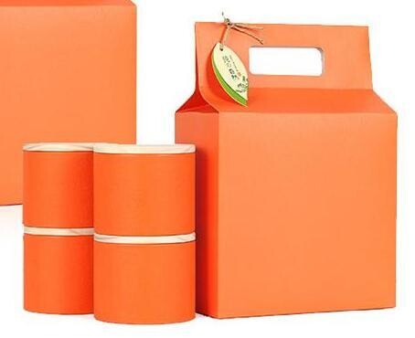 269023.4 Коробка подар. "Orange" БЕЗ БАНОК  h=30см, размер=21*11см, картон