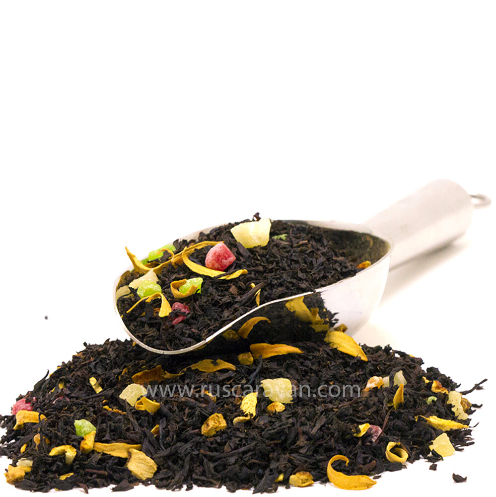 7659D Чай черный  ароматизированный БАЗОВАЯ коллекция "Банановый шейк"