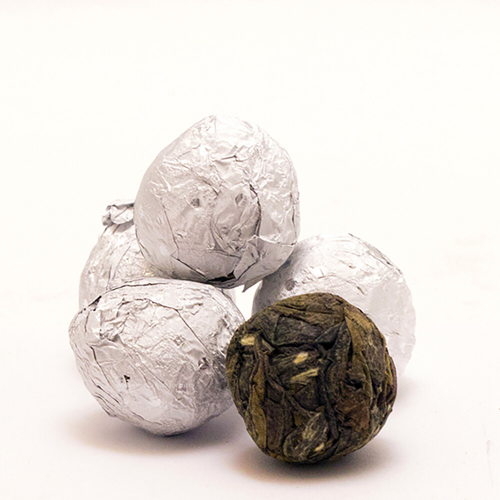 1009к Чай прессованный белый "Бай Ча" (мини то, 5-7 гр)