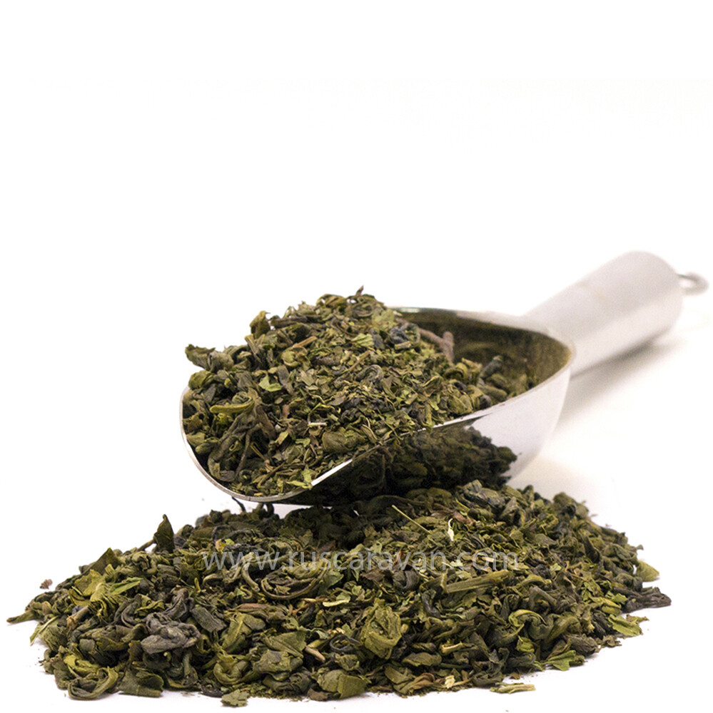 4185 Чай зеленый ароматизированный "Зеленая мята"