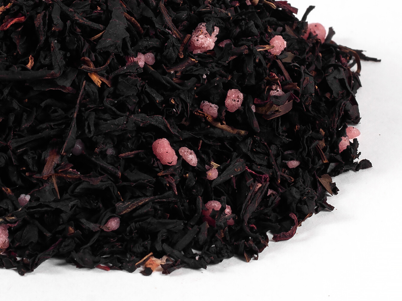 7780D Чай черный ароматизированный БАЗОВАЯ коллекция "Малина красная"