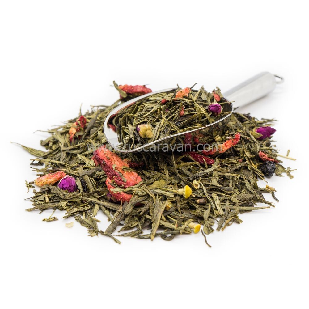 7760D Чай зеленый ароматизированный "Мой ангел"