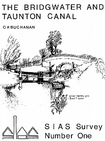 No.1: The Bridgwater & Taunton Canal >C.A. Buchanan - SIAS [Paperback - A5]