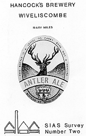 No.2: Hancock&#39;s Brewery, Wiveliscome &gt;Mary Miles - SIAS [Paperback - A5]