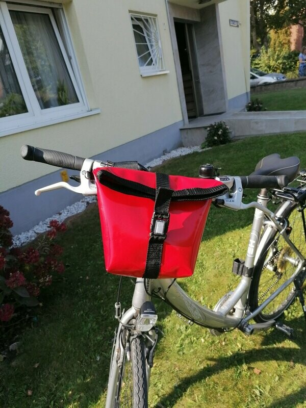 Radtasche, Fahrradtasche, Lenkertasche rot Radtasche, Fahrradtasche, Lenkertasche rot