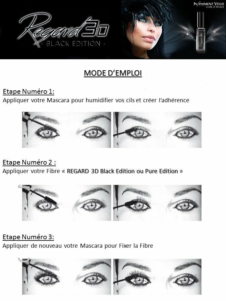 mascara fibres REGARD 3D-INFINIMENT VOUS Make-up France