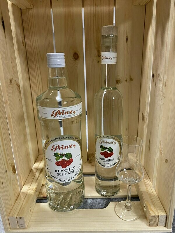 Prinz - Kirschen Schnaps 40 % vol. (1,0l / 0,5l)