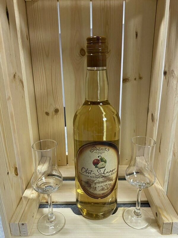 Prinz - Obstler aus dem großen Holzfass 40 % vol. (1,0l) Prinz - Obstler aus dem großen Holzfass 40 % vol. (1,0l)