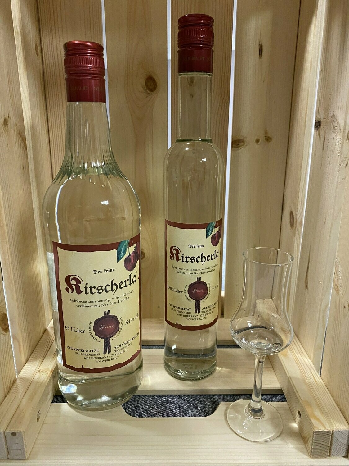 Prinz - Kirscherla 34 % vol. (1,0l / 0,5l)
