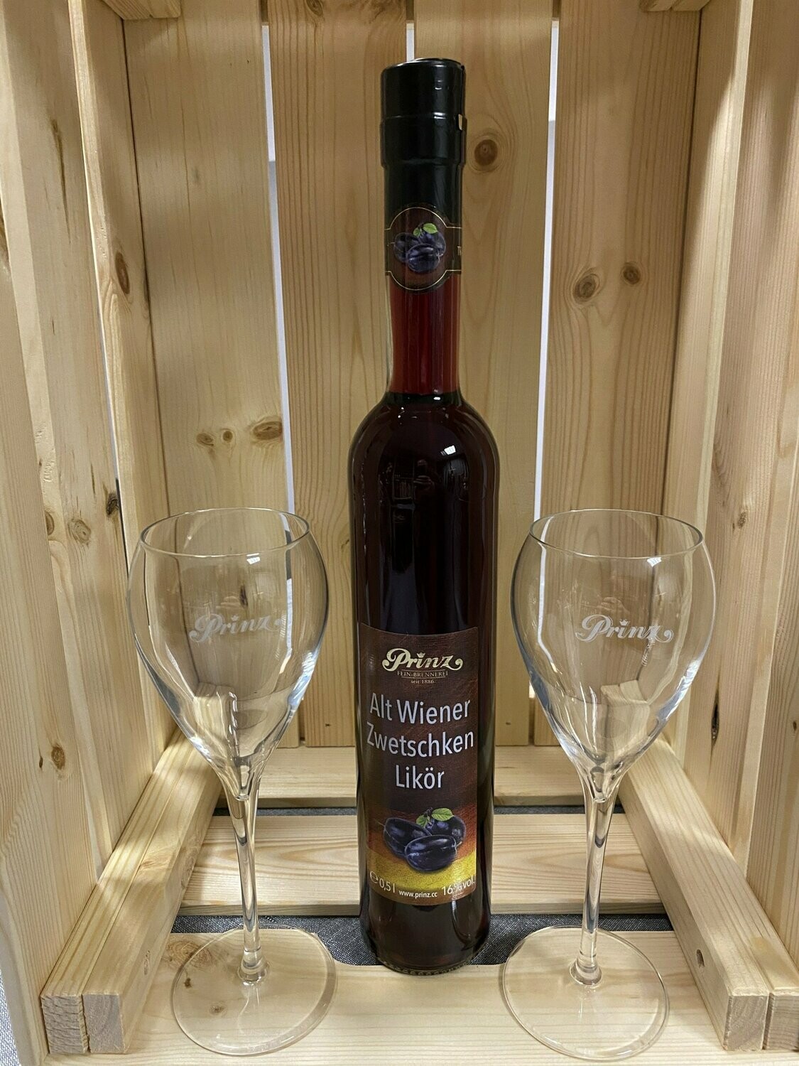 Prinz - Alt Wiener Zwetschken Likör 16 % vol. (0,5L)