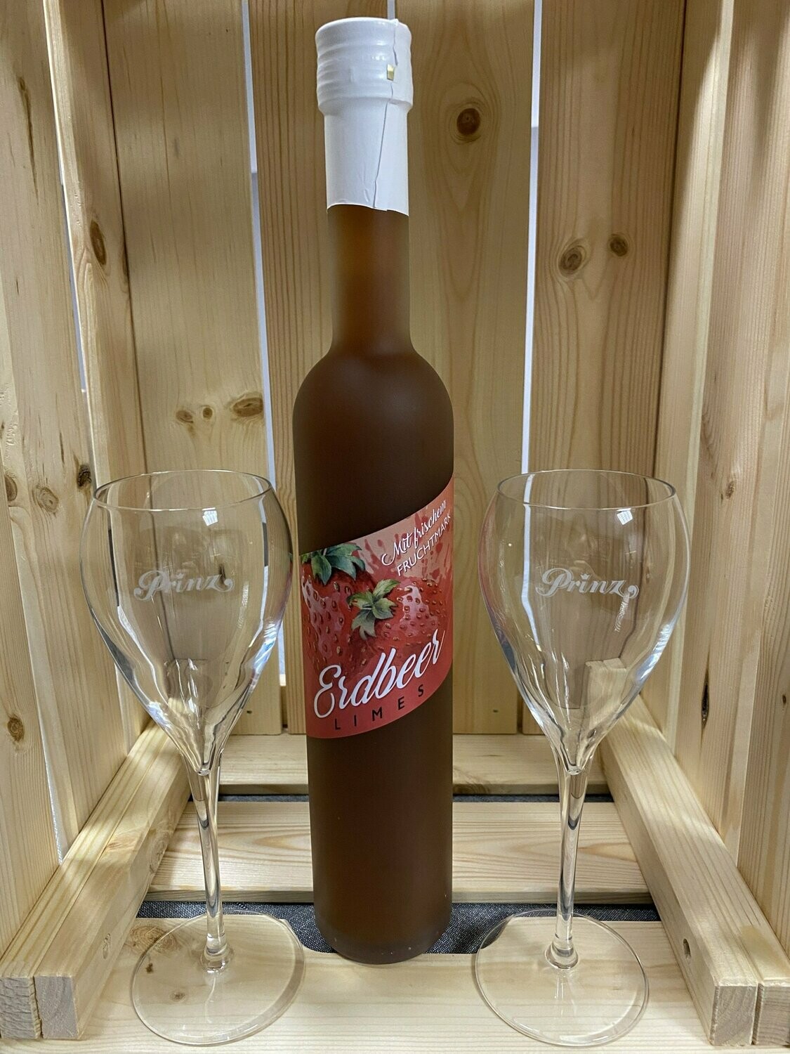 Prinz - Erdbeer Limes 16 % vol. (0,5L)