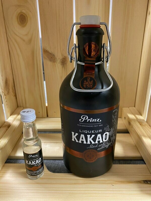 Prinz - Nobilant Kakao Liqueur 37,7 % vol. (0,5l / 0,02l)