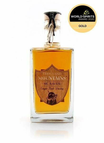Mc Raven Single Malt Whisky 46,2% - 0,7l / 0,2l Mc Raven Single Malt Whisky 46,2% - 0,7l / 0,2l