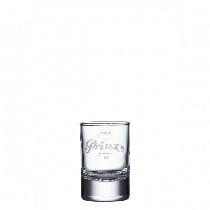 Prinz - Stamperle mit 4 cl/2 cl Eichung Prinz - Stamperle mit 4 cl/2 cl Eichung