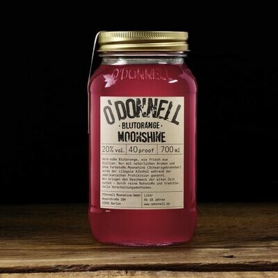 O´Donnell Moonshine - Sommersorte - Blutorange Likör 20% - (0,7l)