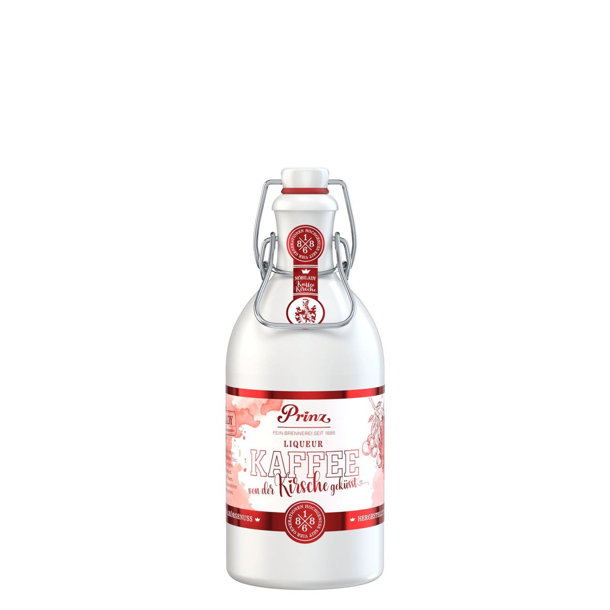 Prinz -Nobilady Liqueur Kaffee-Kirsche 17,7 % vol. (0,5l)