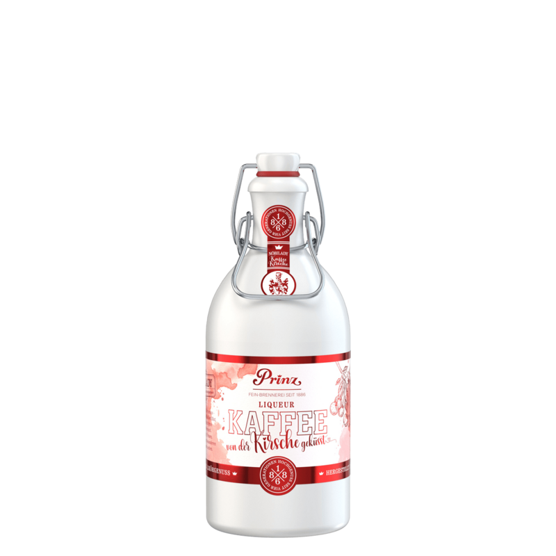 Prinz -Nobilady Liqueur Kaffee-Kirsche 17,7 % vol. (0,5l) Prinz -Nobilady Liqueur Kaffee-Kirsche 17,7 % vol. (0,5l)