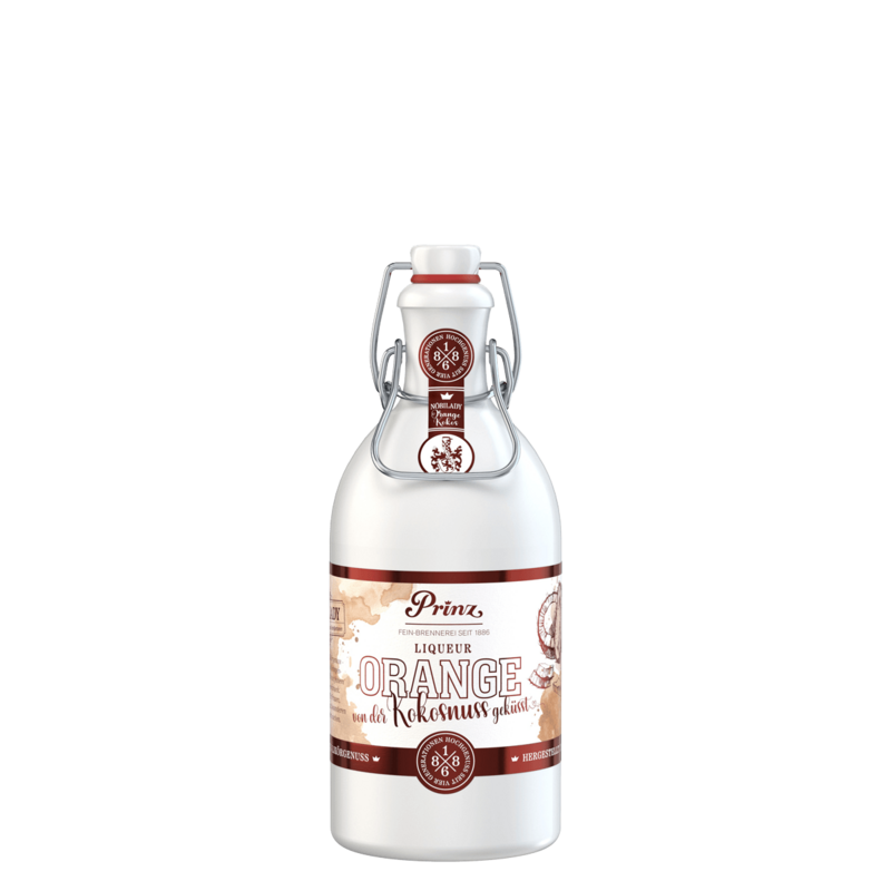 Prinz - Nobilady Liqueur Orange-Kokosnuss 17,7 % vol. (0,5l) Prinz - Nobilady Liqueur Orange-Kokosnuss 17,7 % vol. (0,5l)