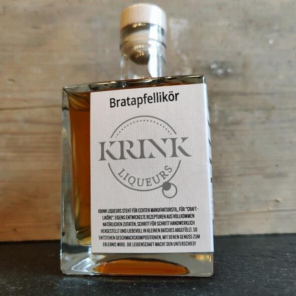 Bratapfellikör - 19%, 0,5l Bratapfellikör - 19%, 0,5l