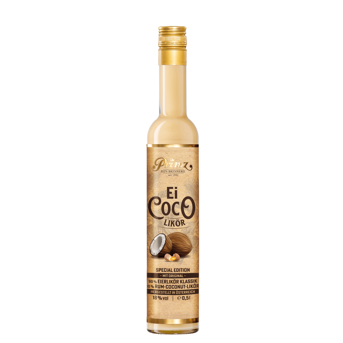 Prinz - Ei-Coco Likör 18% - 0,5L