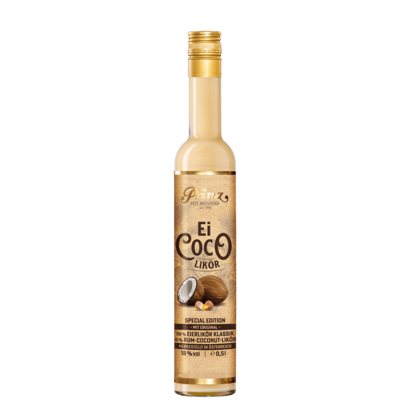 Prinz - Ei-Coco Likör 18% - 0,5L Prinz - Ei-Coco Likör 18% - 0,5L