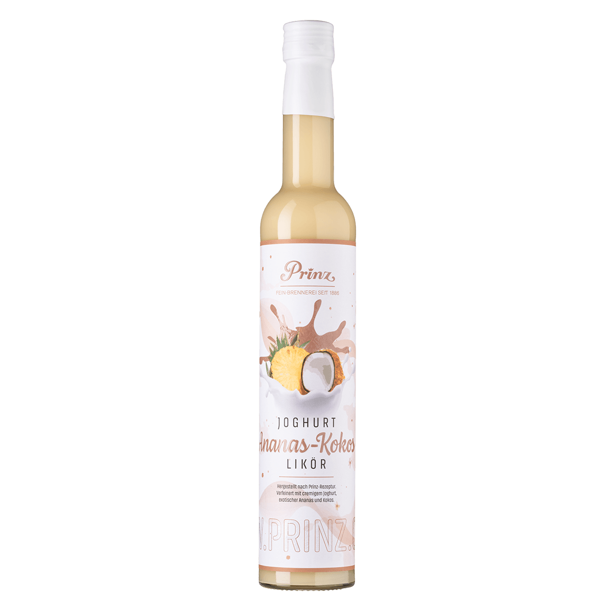 Prinz - Joghurt Kokos-Ananas Likör 15 % vol. (0,5L)