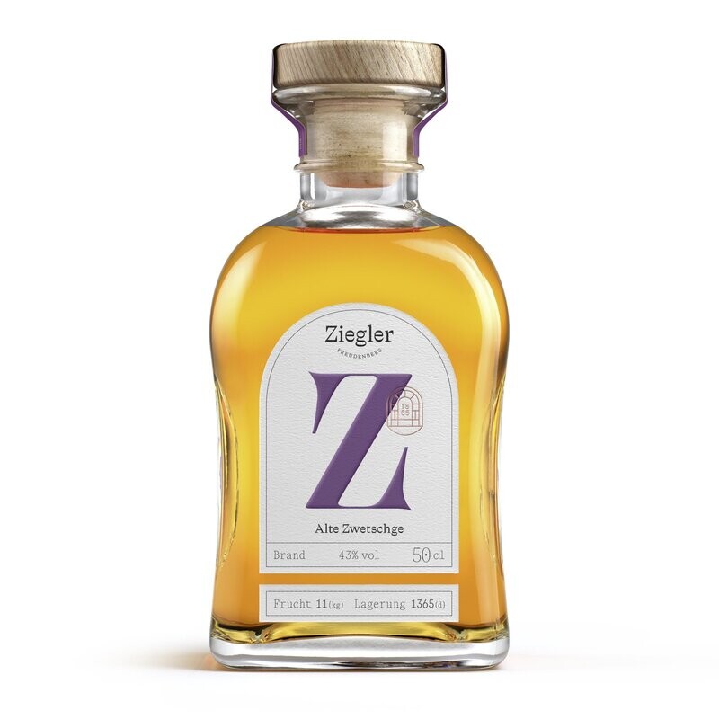Ziegler - Alte Zwetschke 43% Vol. - 0,5l Ziegler - Alte Zwetschke 43% Vol. - 0,5l