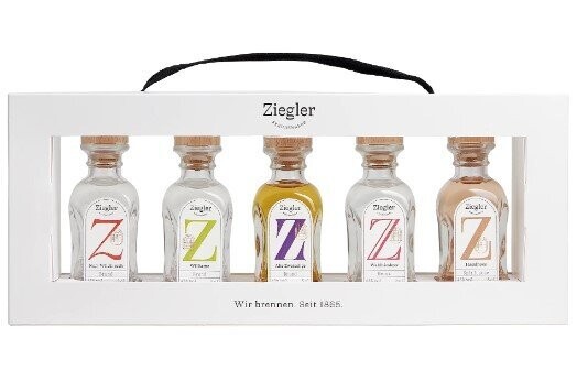 Ziegler - Selection 5x5cl - 43% Vol Ziegler - Selection 5x5cl - 43% Vol