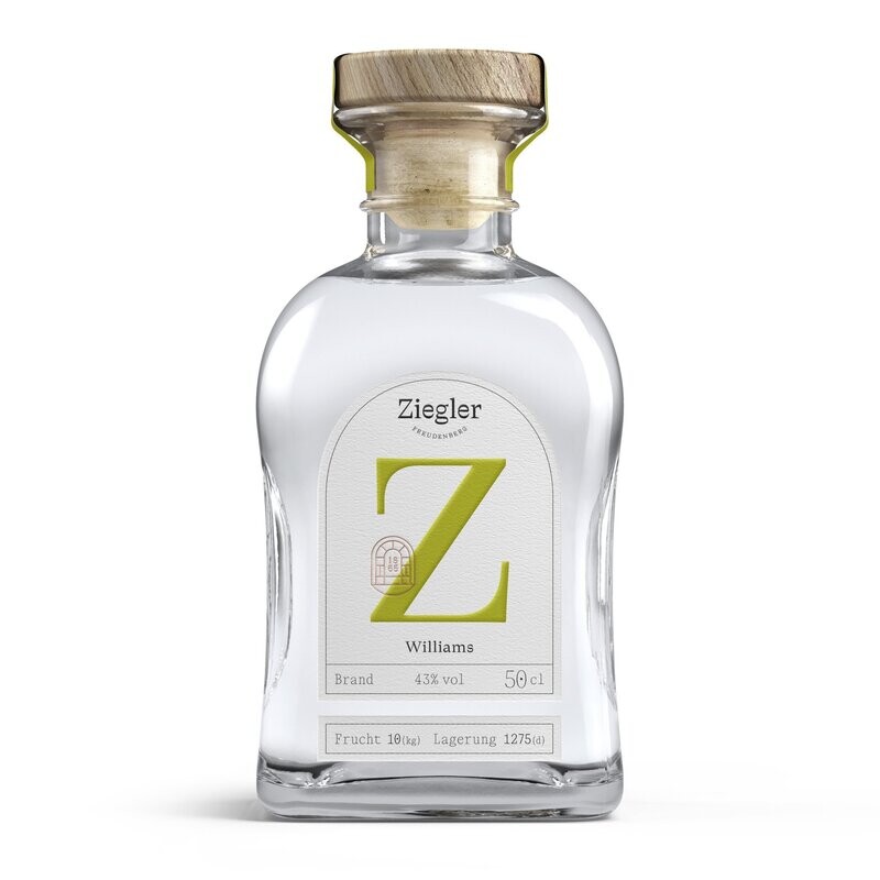 Ziegler - Williams 43% Vol. - 0,5l Ziegler - Williams 43% Vol. - 0,5l