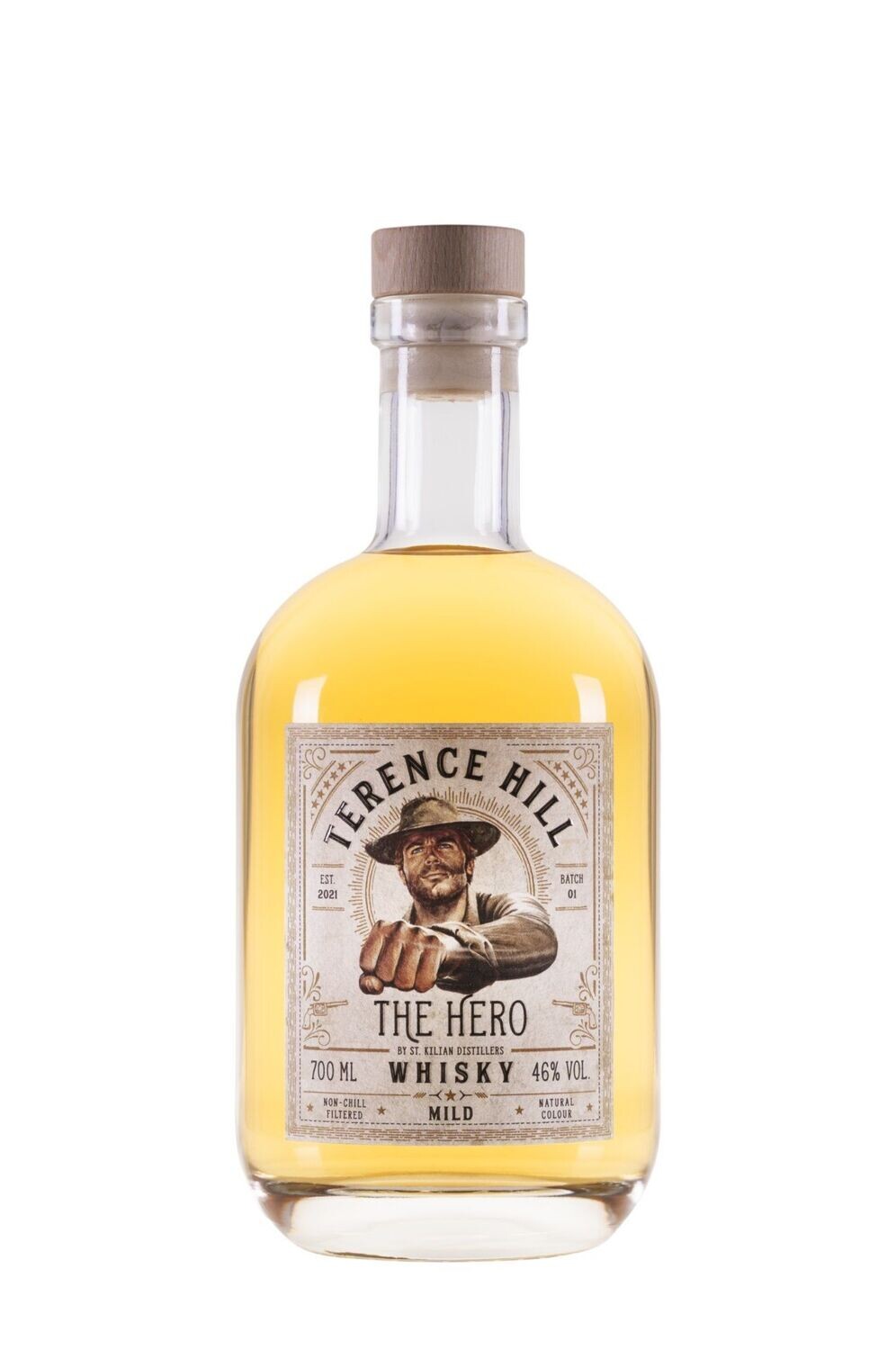Whisky - Terence Hill - The Hero - mild, 46%, 0,7l