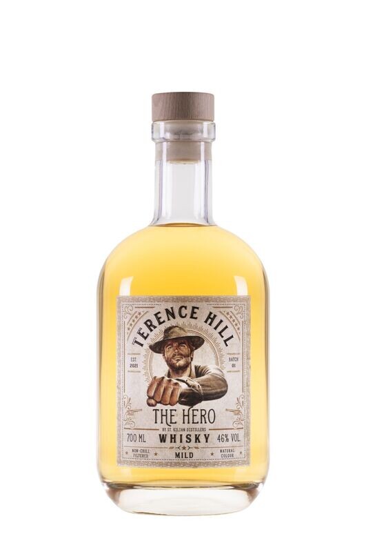 Whisky - Terence Hill - The Hero - mild, 46%, 0,7l Whisky - Terence Hill - The Hero - mild, 46%, 0,7l