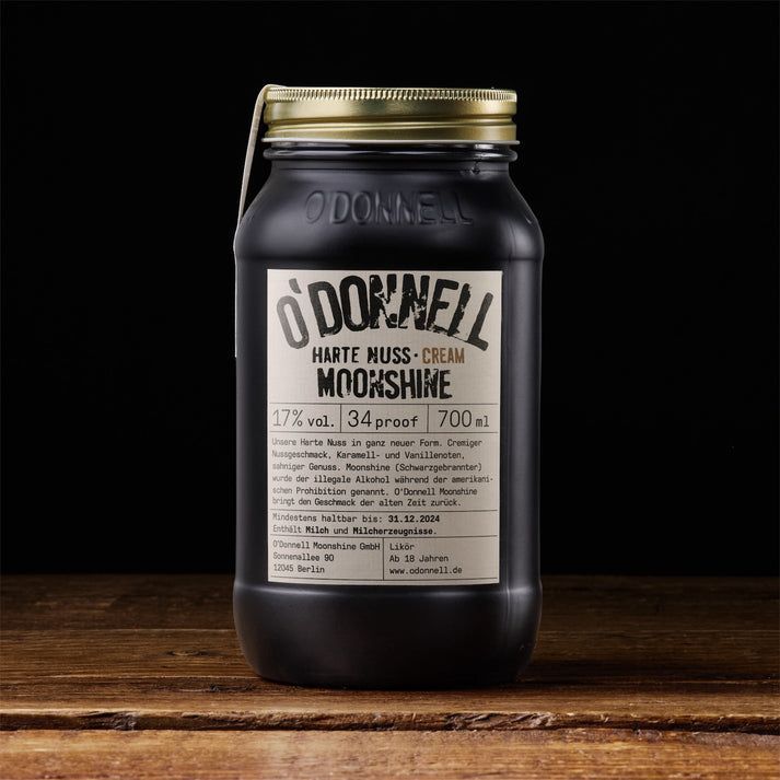 O´Donnell Moonshine - Harte Nuss Cream 17 % vol. - 0,7l O´Donnell Moonshine - Harte Nuss Cream 17 % vol. - 0,7l