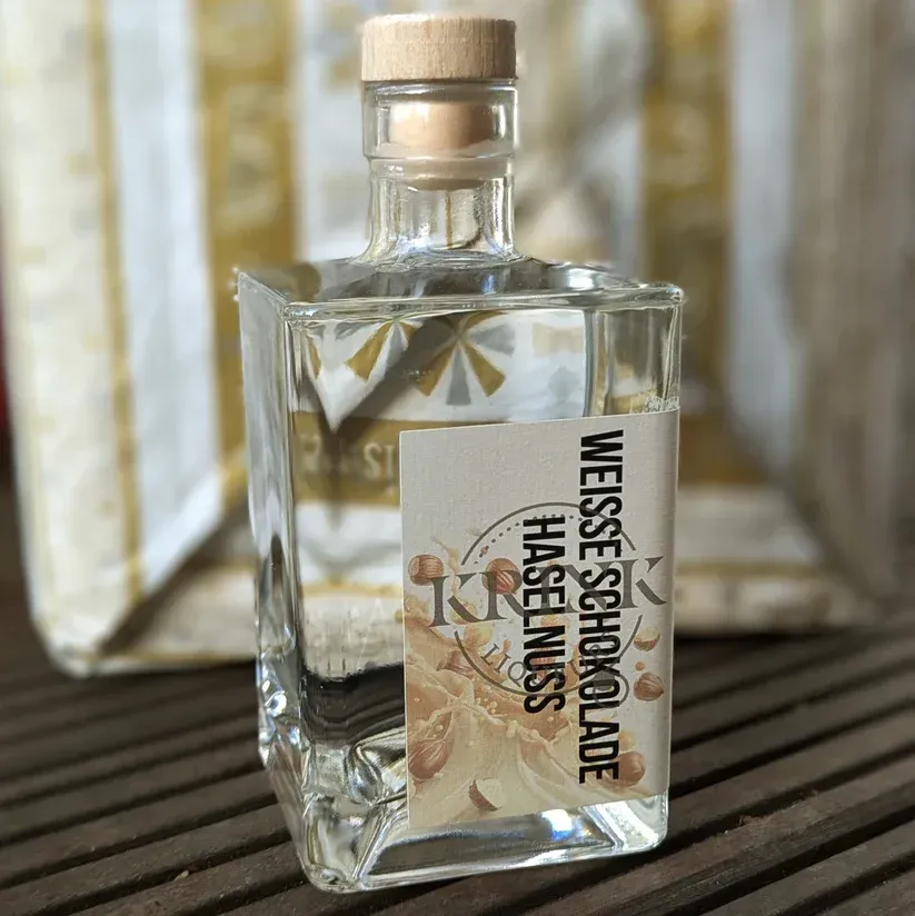 Weiße Schokolade Haselnusslikör, 20% vol - 0,5l