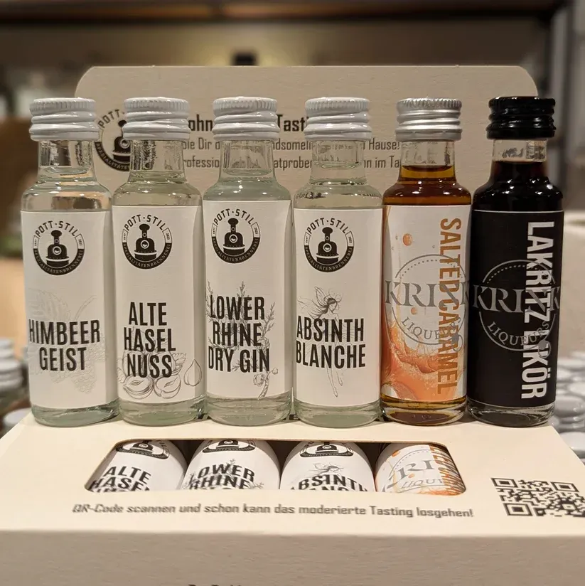 Wohnzimmer-Tasting-Set - 6 x2cl