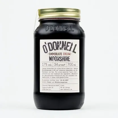 O´Donnell Moonshine - Chocolate Cream Likör 17% - 0,7L
