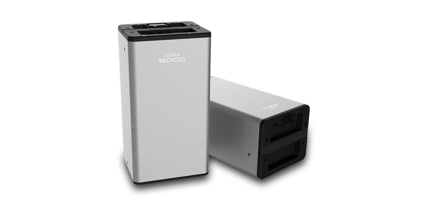 Super Soco TSx/TC Eco Li-Akku, 60V 30Ah, runder Stecker