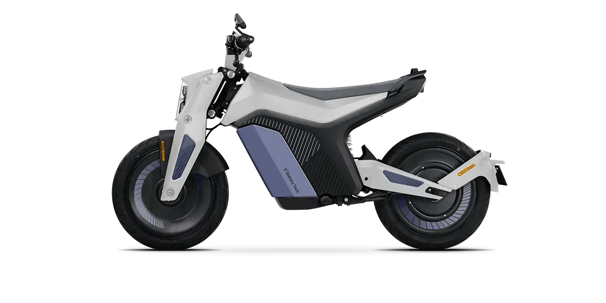Elektromotorrad 115 km/h, Naxeon I AM. Pro, Farbe: Weiß