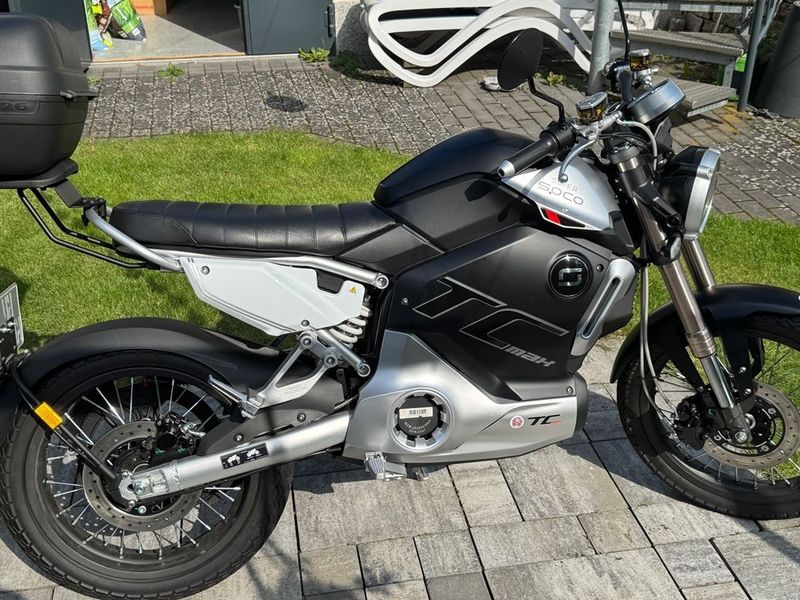 Elektromotorrad Super Soco TC Max 95 km/h im Kundenauftrag Elektromotorrad Super Soco TC Max 95 km/h im Kundenauftrag