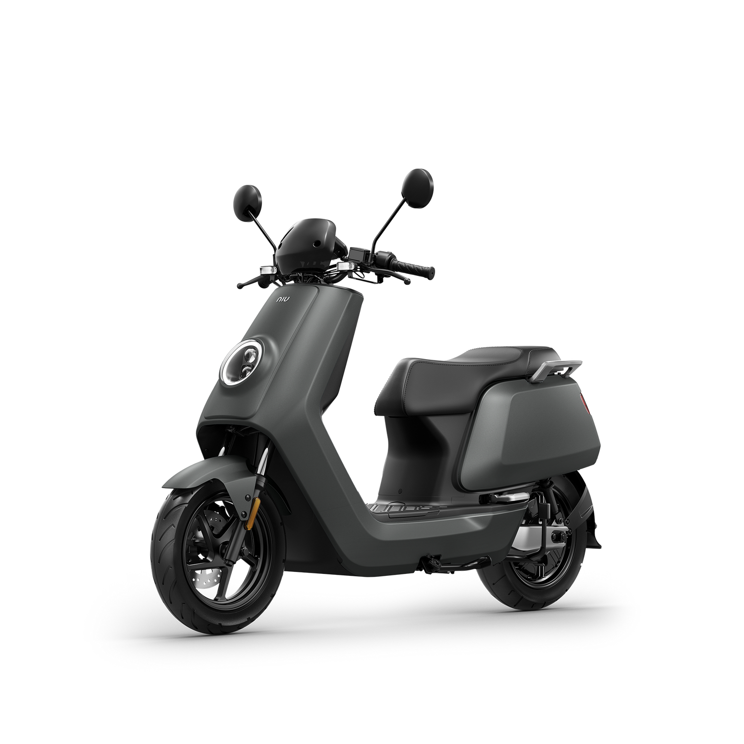 Elektroroller 45 km/h, NIU NQi Sport Modell 2024, Farbe: grau matt