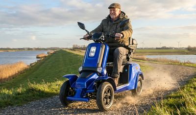 Elektrovierrad Forty 5, 45 km/h Seniorenmobil