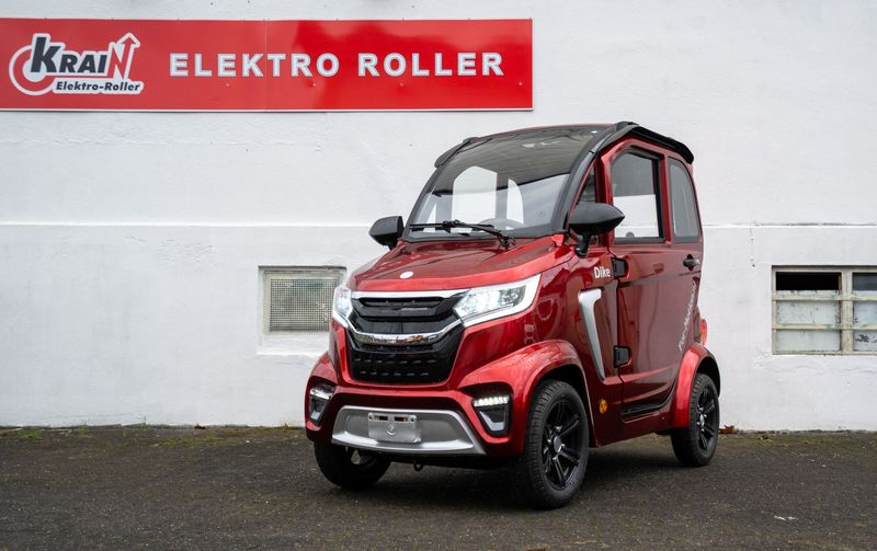 Premium Kabinenroller For-Motion Dike, Sitzheizung, Klima, Komfortsitz, 15, 25 und 45 km/h Premium Kabinenroller For-Motion Dike, Sitzheizung, Klima, Komfortsitz, 15, 25 und 45 km/h