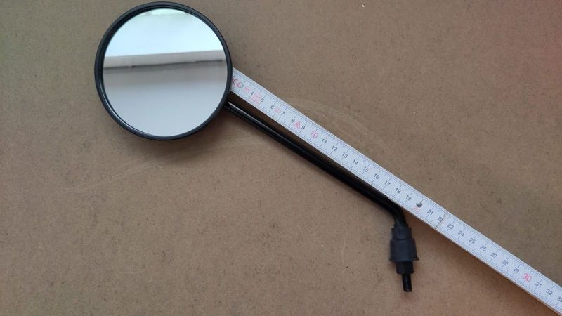 Spiegel rund links, M8