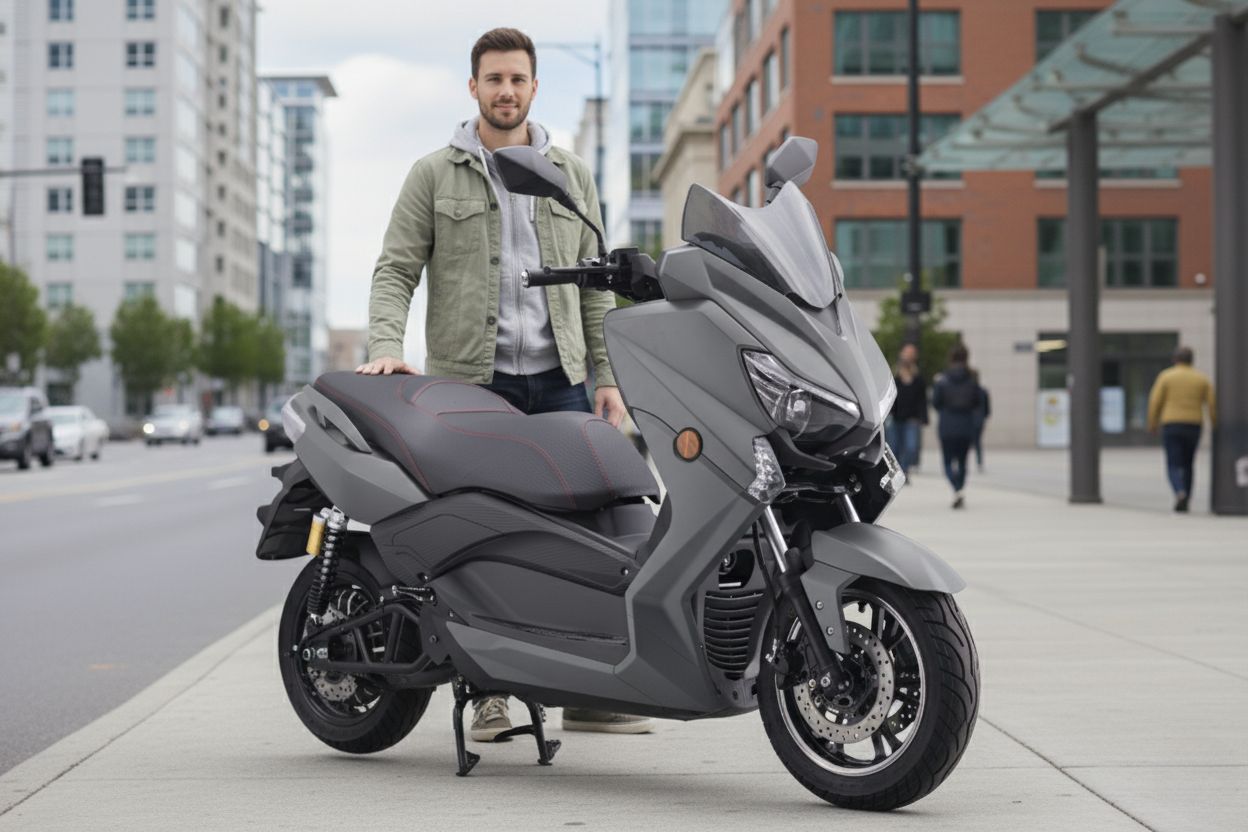 Hurba 300S, 125er Elektroroller, 11 kWh Akku, 130 km/h