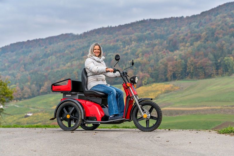 Kyburz DX2, 45 km/h, Dreirad Seniorenmobil
