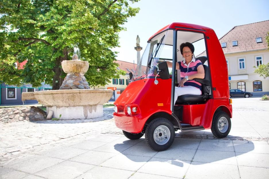 Kabinenroller Graf Carello Gipfelstürmer Komfort, 10, 15 oder 20 km/h, ohne Führerschein fahrbar Kabinenroller Graf Carello Gipfelstürmer Komfort, 10, 15 oder 20 km/h, ohne Führerschein fahrbar