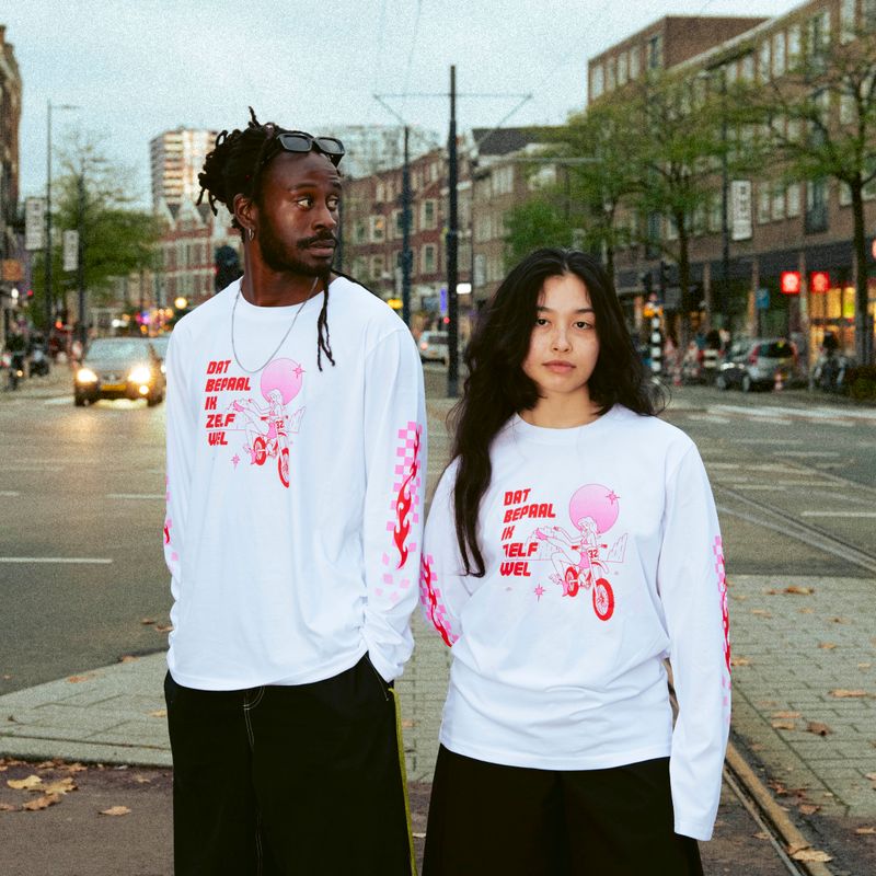 Longsleeve &#39;Dat Bepaal Ik Zelf Wel&#39;